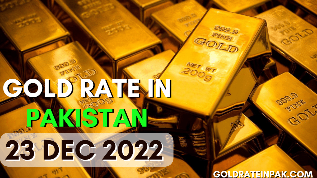 Gold rate in pakistan 23 december