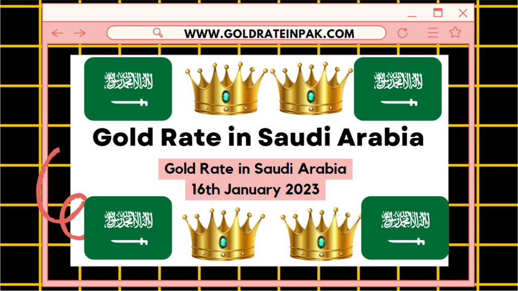 Gold Rate In Saudi Arabia