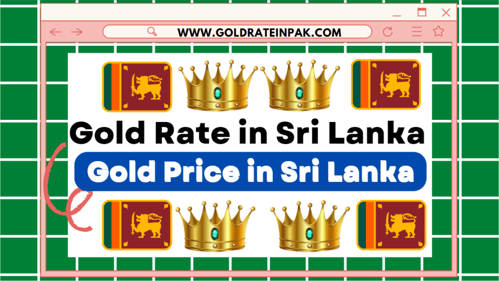 Gold Price in Sri Lanka (20 January 2023)