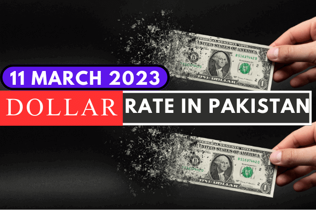 Dollar Rate in Pakistan 11 March 2023