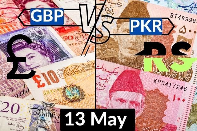 British Pound Rate in Pakistan 13 May 2023