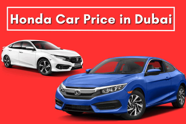 Honda Cars Price in Dubai (May 2023)