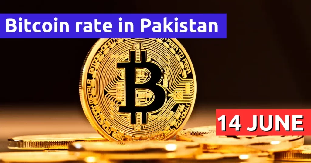 Bitcoin Rate in Pakistan 14 June 2023