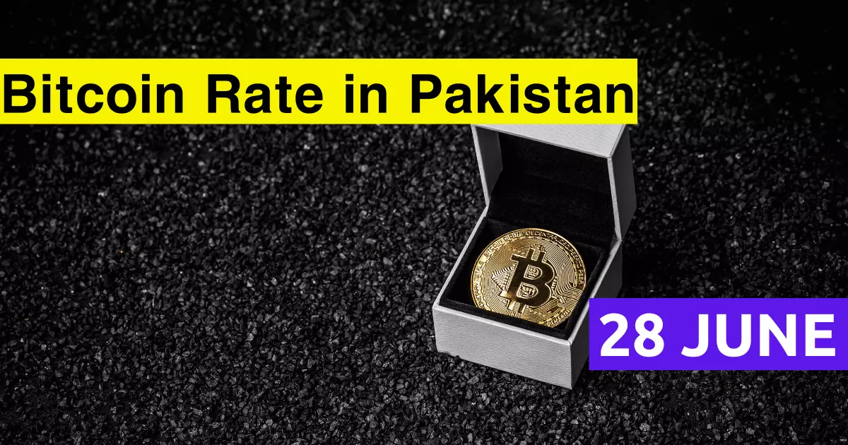 Bitcoin Rate in Pakistan 28 June 2023