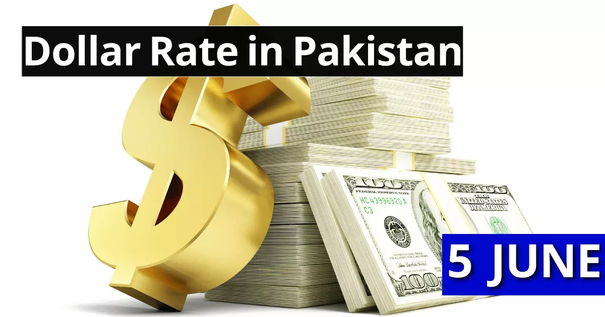 Dollar Rate in Pakistan 5 June 2023