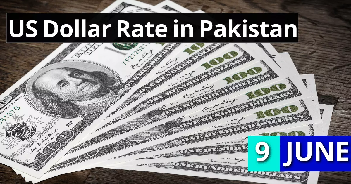 Dollar Rate in Pakistan 9 June 2023