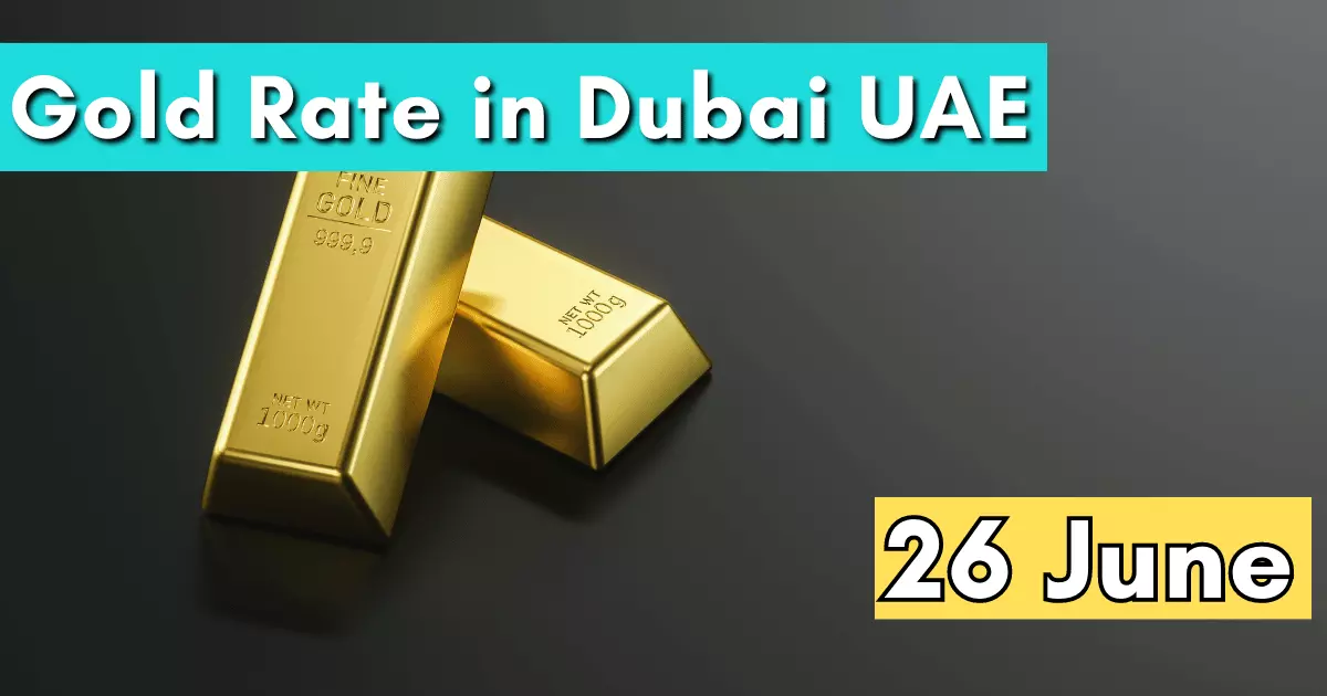 Gold Rate in Dubai