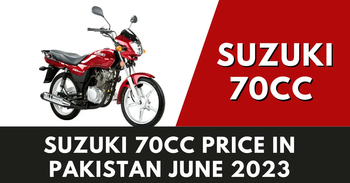 Suzuki 70cc Bike Price in Pakistan June 2023