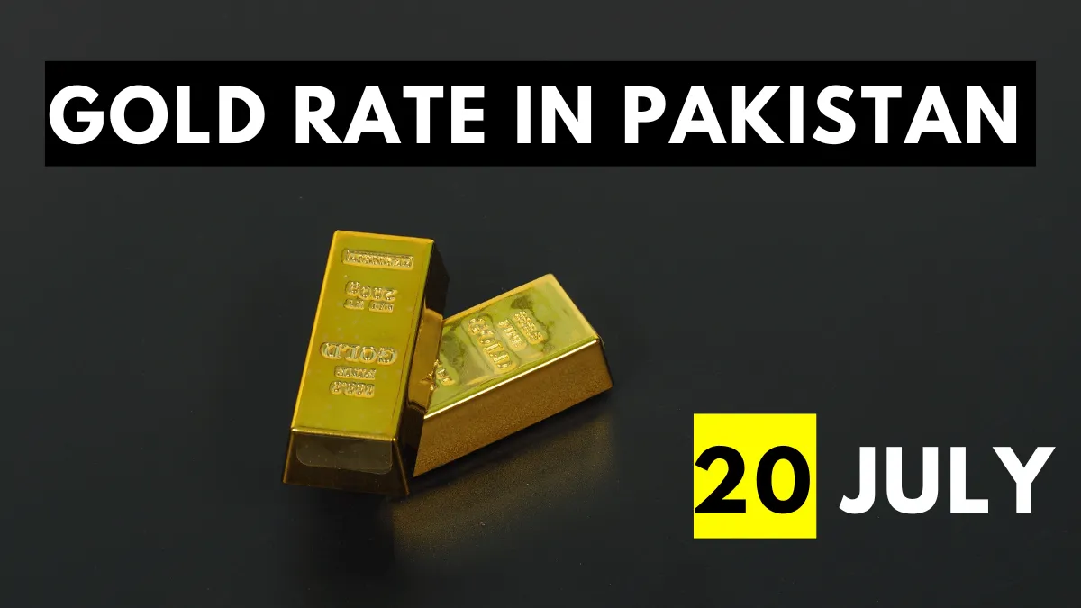 Gold Rate in Pakistan 20 July 2023