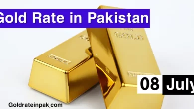 Gold Rate in Pakistan 8 July 2023