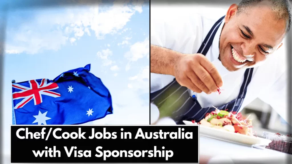 Chef/Cook jobs in Australia with visa sponsorship (Apply Online)