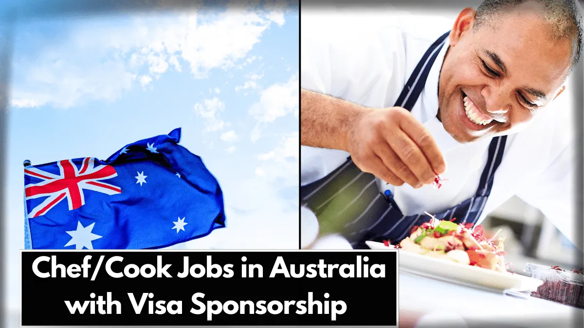 Chef/Cook jobs in Australia with visa sponsorship (Apply Online)