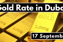 Gold Rate in Dubai (UAE) 17 September 2023