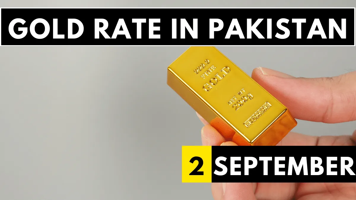 Gold Rate in Pakistan 2 September 2023