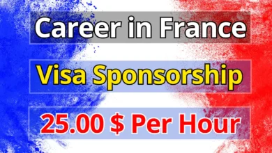 France Visa Sponsorship Jobs 2023: Working in France