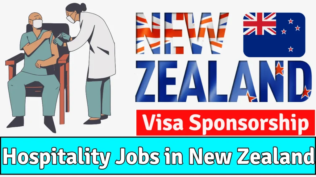 Hospitality Jobs in New Zealand For Foreigners