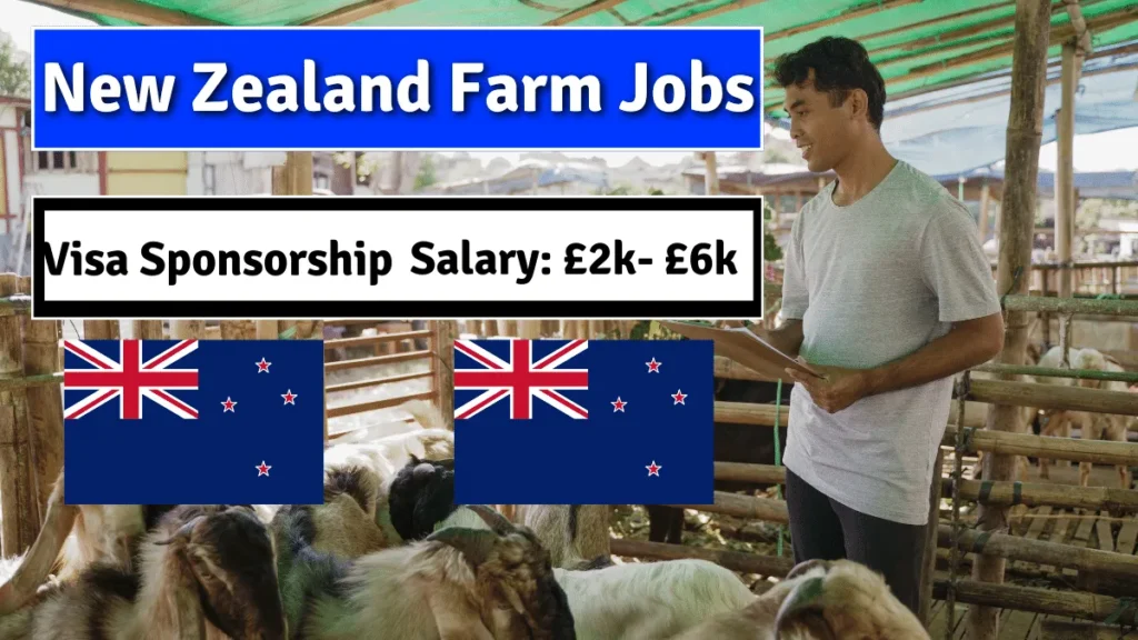 New Zealand Farm Jobs with Visa Sponsorship