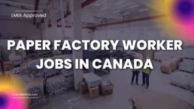 Paper Factory Worker Jobs in Canada (LMIA Approved) – Apply Now