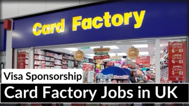 Card Factory Jobs in UK with Visa Sponsorship