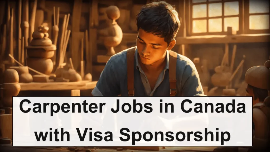 Carpenter Jobs in Canada with Visa Sponsorship