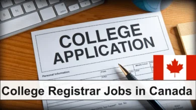 College Registrar Jobs in Canada with Visa Sponsorship 2024