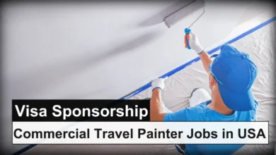 Commercial Travel Painter Jobs in USA Visa Sponsorship 2024