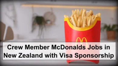 Crew Member McDonalds Jobs in New Zealand with Visa Sponsorship