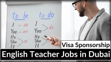 English Teacher Jobs in Dubai with Visa Sponsorship