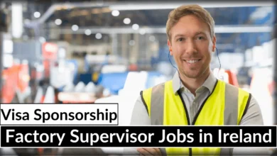 Factory Supervisor Jobs in Ireland with Visa Sponsorship