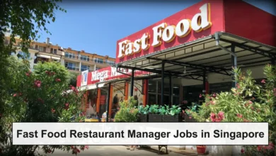 Fast Food Restaurant Manager Jobs in Singapore