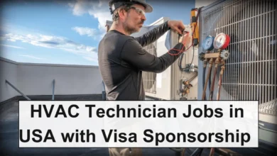 HVAC Technician Jobs in USA with Visa Sponsorship