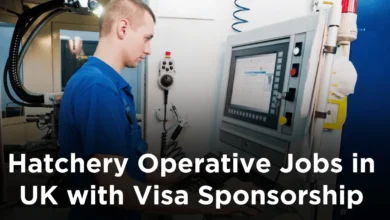 Hatchery Operative Jobs in UK with Visa Sponsorship