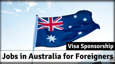 Jobs in Australia with Visa Sponsorship for Foreigners