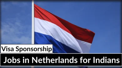 Jobs in Netherlands for Indians with Visa Sponsorship