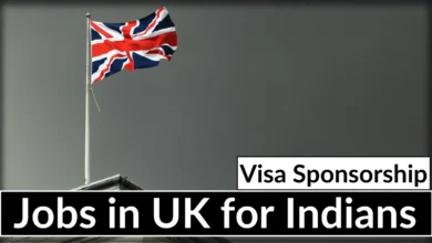 Jobs in UK for Indians with Visa Sponsorship