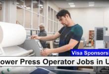 Power Press Operator Jobs in UK with Visa Sponsorship 2024