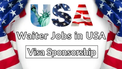 Waiter Jobs in USA with Visa Sponsorship