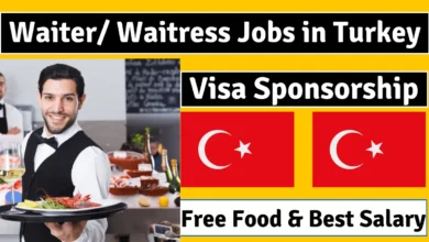 Waiter/ Waitress Jobs in Turkey with Visa Sponsorship