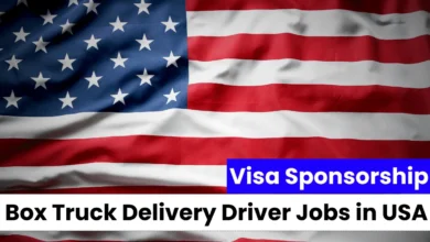 Box Truck Delivery Driver Jobs in USA with Visa Sponsorship