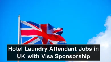 Hotel Laundry Attendant Jobs in UK with Visa Sponsorship