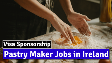 Pastry Maker Jobs in Ireland with Visa Sponsorship