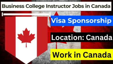 Business College Instructor Jobs in Canada with Visa Sponsorship 2024