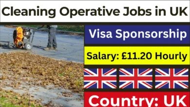 Cleaning Operative Jobs in UK 2024 - Visa Sponsorship