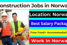 Construction Jobs in Norway with Visa Sponsorship 2024