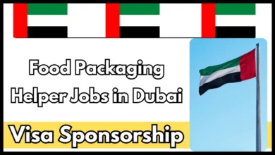 Food Packaging Helper Jobs in Dubai with Visa Sponsorship