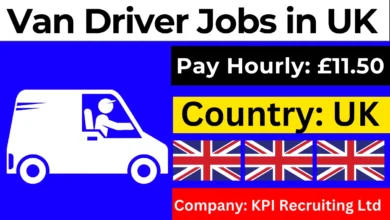 Van Driver Jobs in UK with Visa Sponsorship 2024