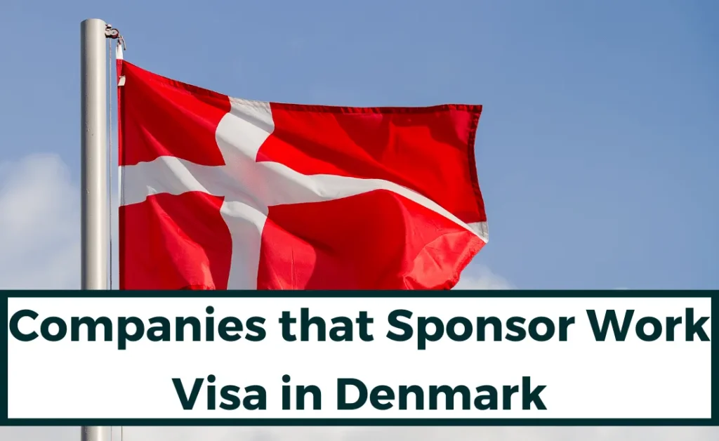 Companies that Sponsor Work Visa in Denmark