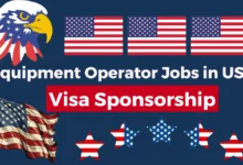 Equipment Operator Jobs in USA with Visa Sponsorship 2024