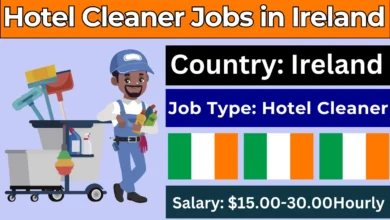 Hotel Cleaner Jobs in Ireland with Visa Sponsorship 2024