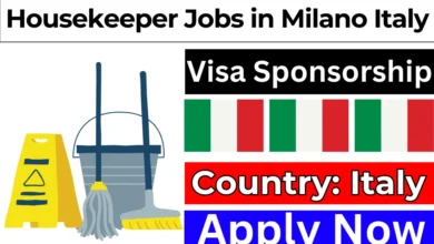 Housekeeper Jobs in Milano Italy with Visa Sponsorship 2024